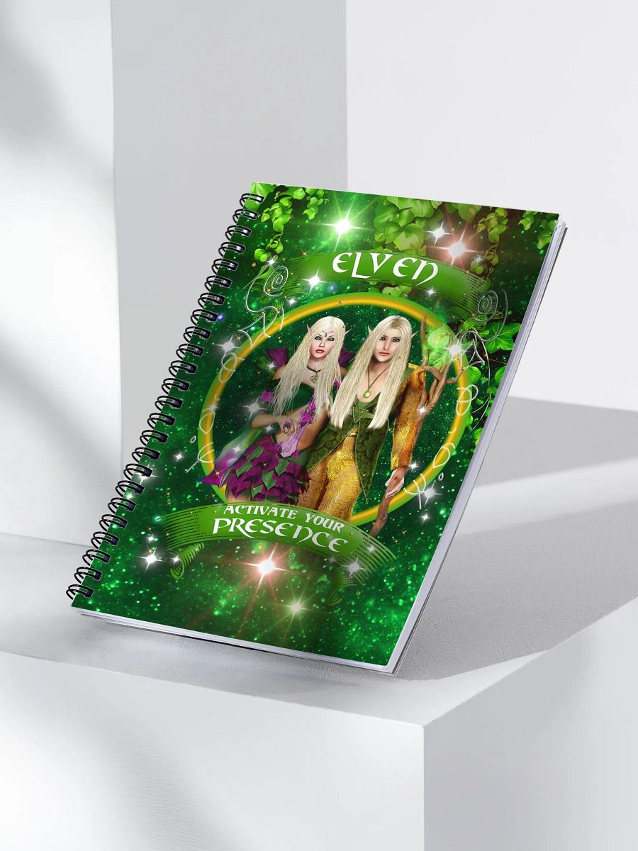 Elven Activate Your Presence Spiral Notebook product image (8)