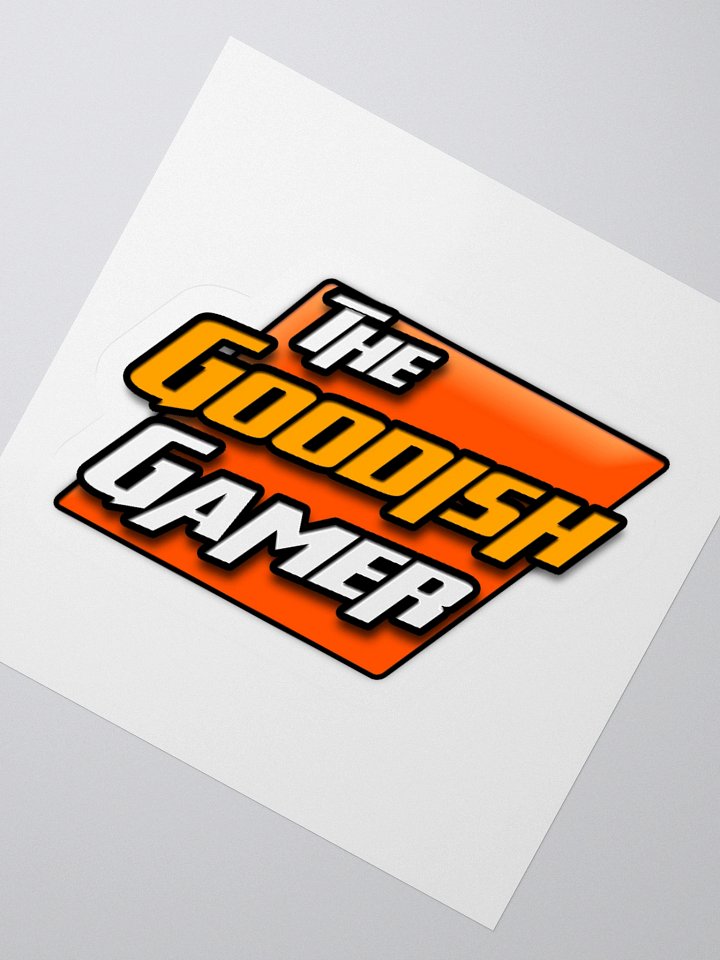 Goodish Gamer Kiss-Cut Stickers product image (5)