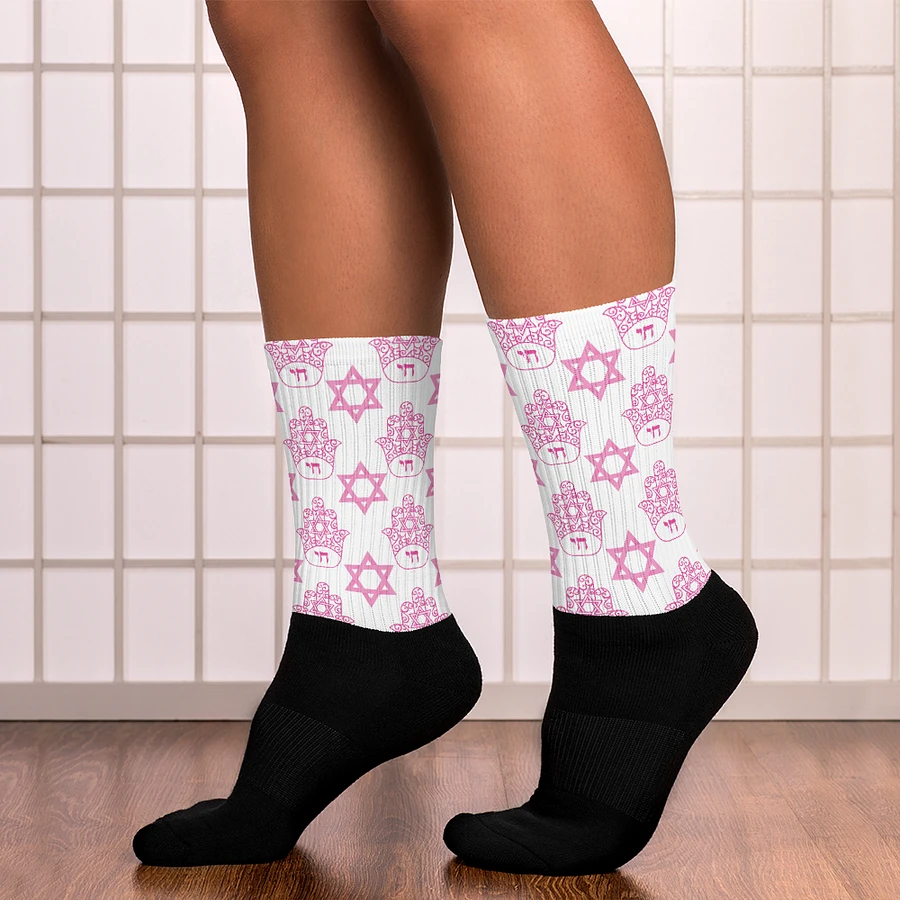 Pink Jewish Socks product image (15)