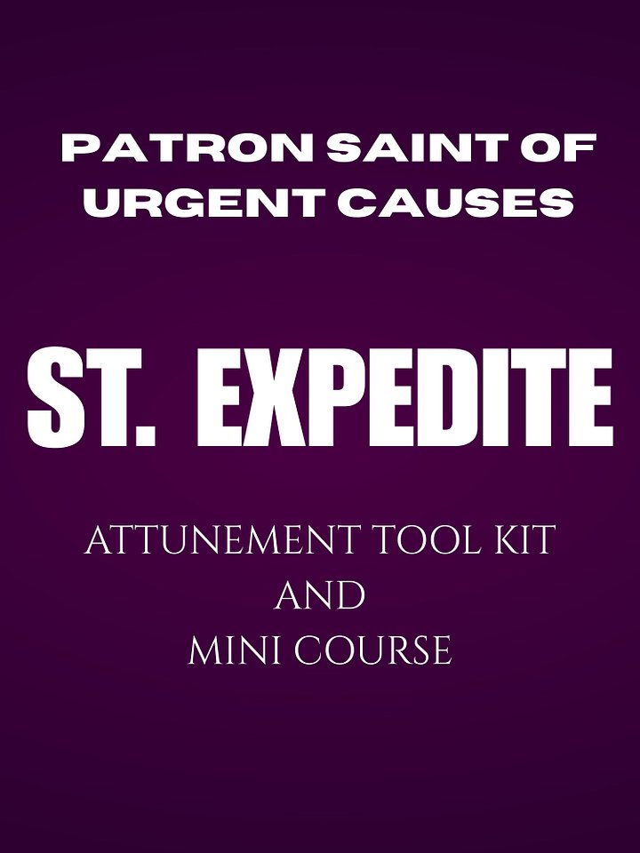 St. Expedite Attunement Tool Kit and Mini Course by O. December Derry product image (1)
