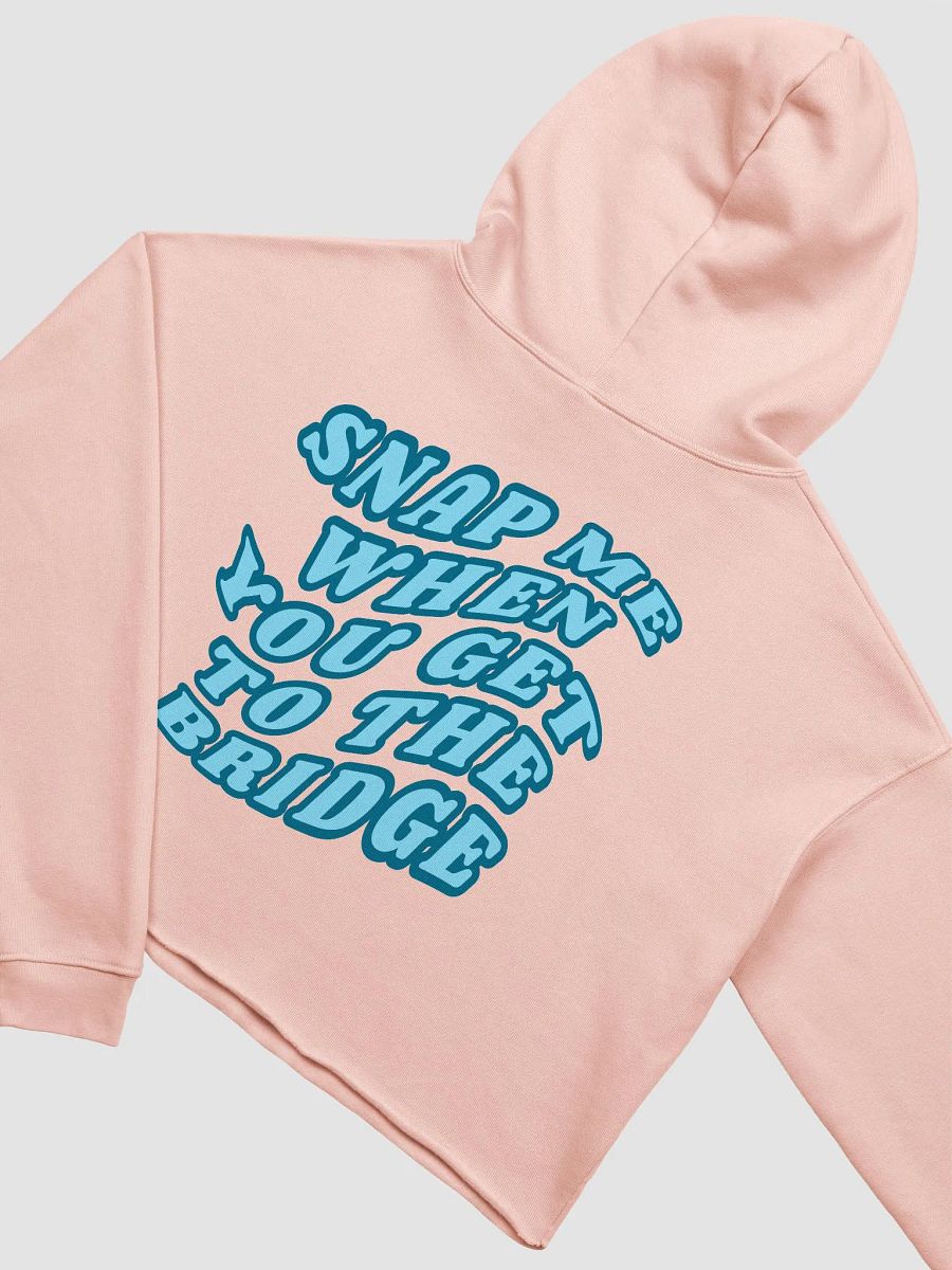 Snap Me When You Get to the Bridge - Crop Top Hoodie product image (4)