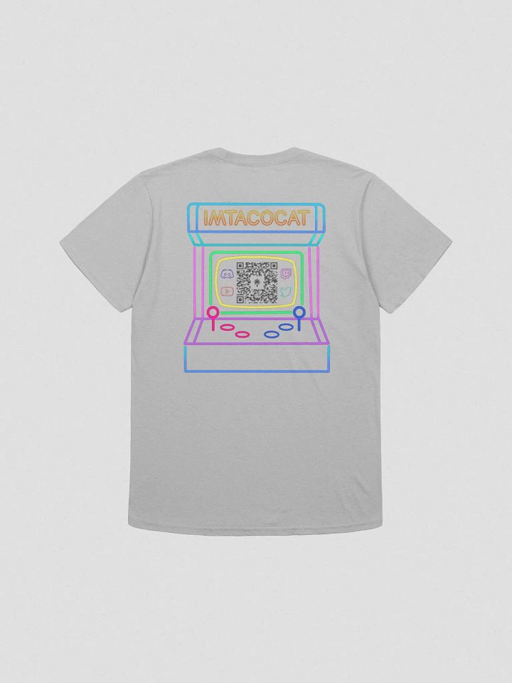 Choose Your Charactaco Retro Arcade Gildan TShirt White product image (3)