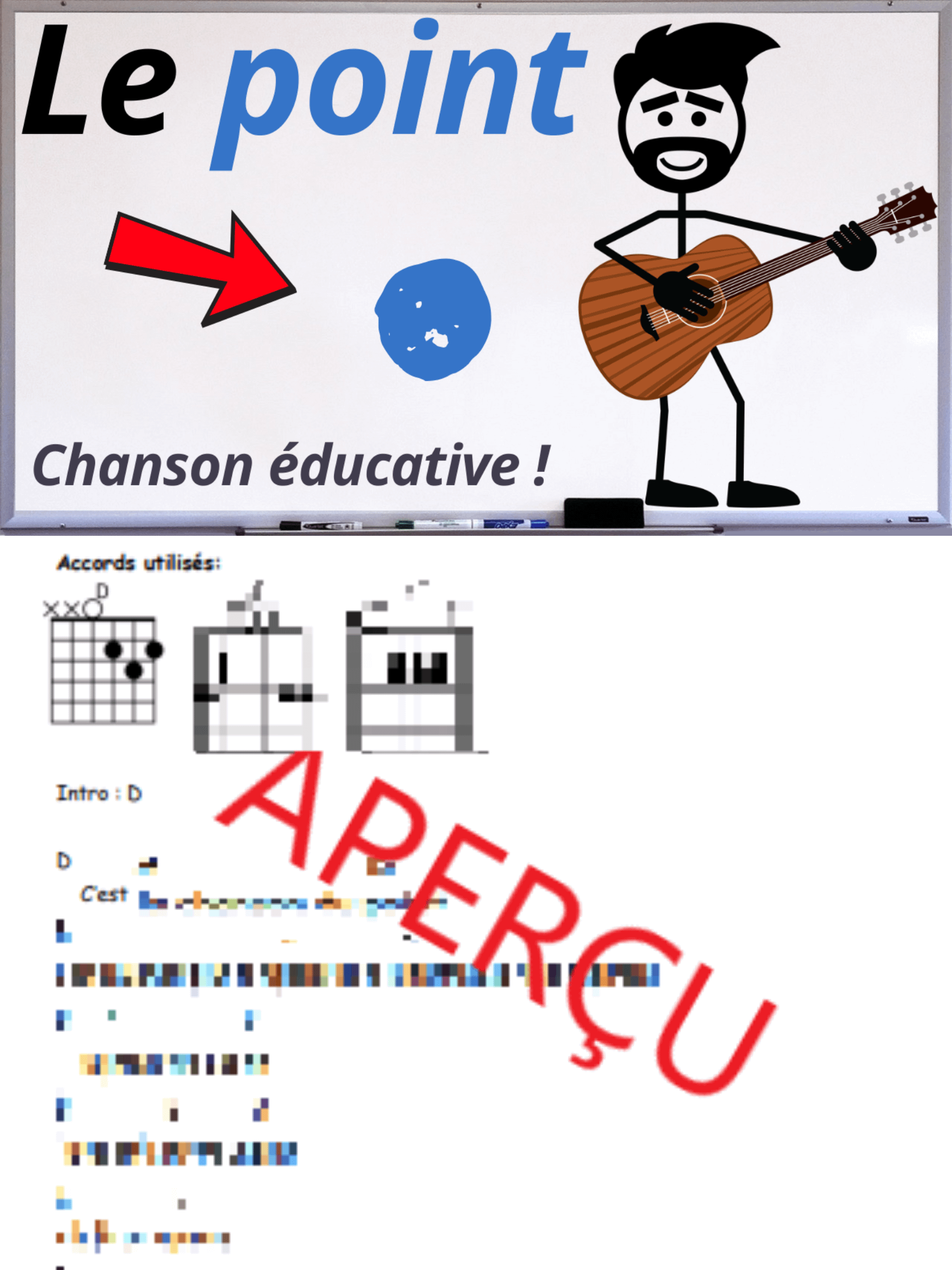 Le point - Accords de guitare product image (1)