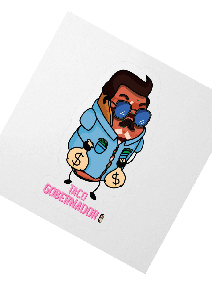 Taco Gobernador - Sticker (Kiss Cut) product image (2)