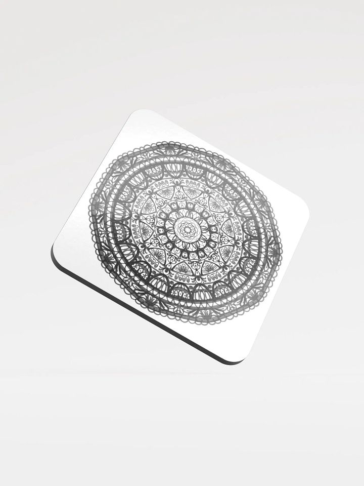 Sleek Glossed Cork Coaster product image (1)