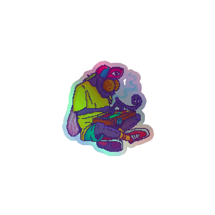 Bugs Beat Pixel Art hologram product image (1)