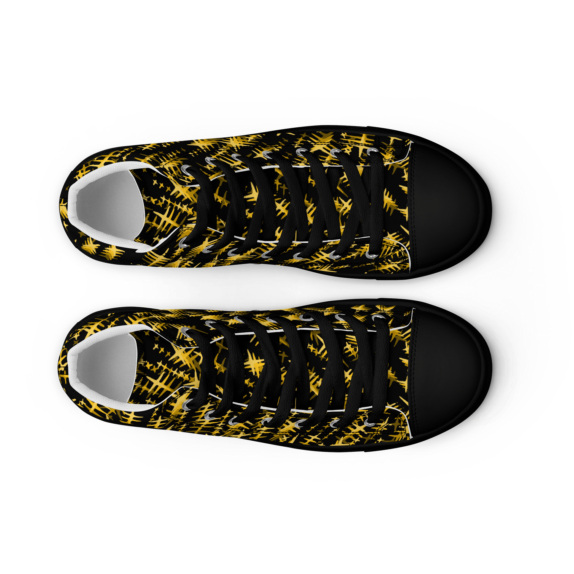 Golden Radiance Men's High Tops product image (9)