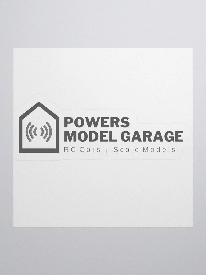 Powers Model Garage Horizontal Cut Stickers product image (1)