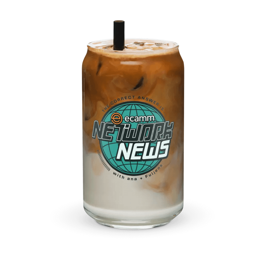 Ecamm Network News 16oz Glass product image (36)