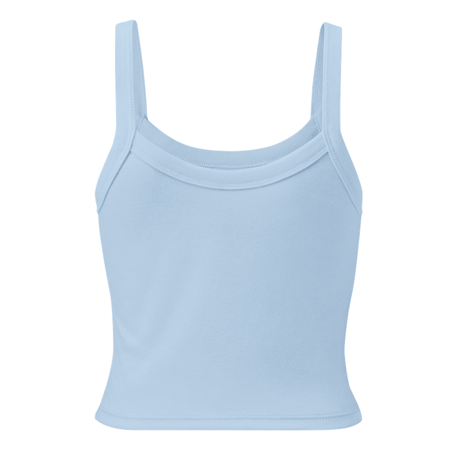 Columbia Road Market Women's Ribbed Tank Top (Blue) product image (4)
