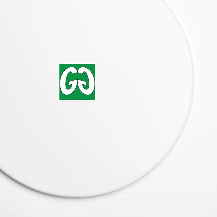 Green Magnet with White GG product image (5)