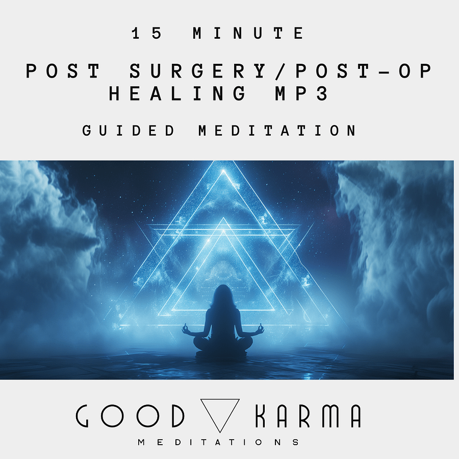 Post surgery (Post-op) healing - Guided meditation [15 min] Downloadable MP3 product image (1)