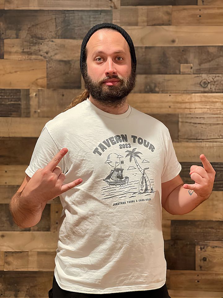 Tavern Tour 2023 T-Shirt || White product image (2)