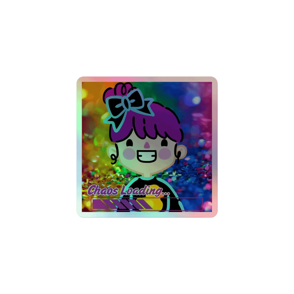 MrsR3v Holographic Sticker product image (1)
