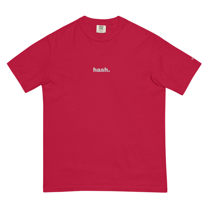 Valentine's Day '25 "hash" Tee - Red product image (1)