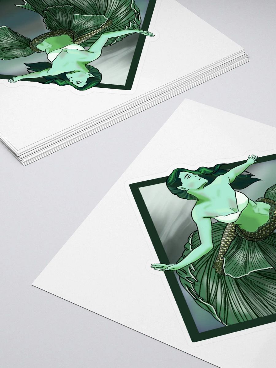 Betta Mermaid Sticker product image (4)