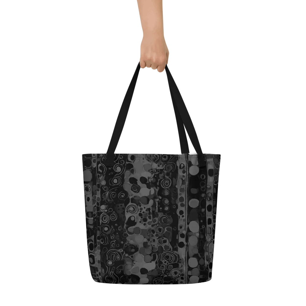 klimt inspired in blacks tote bag for classy men and ladies product image (6)