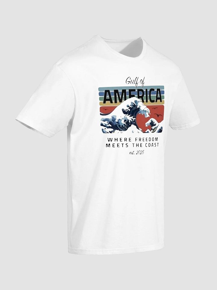 Gulf Of America Where Freedom Meets The Coast Est. 2025 T-Shirt product image (2)