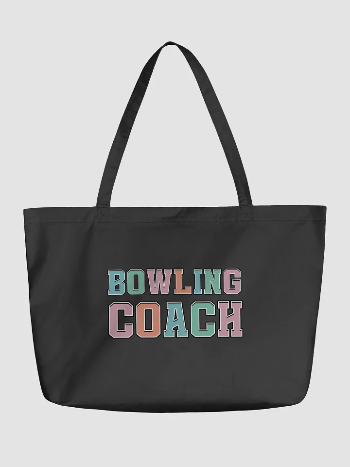 Bowling Coach Bold Tote Bag product image (2)