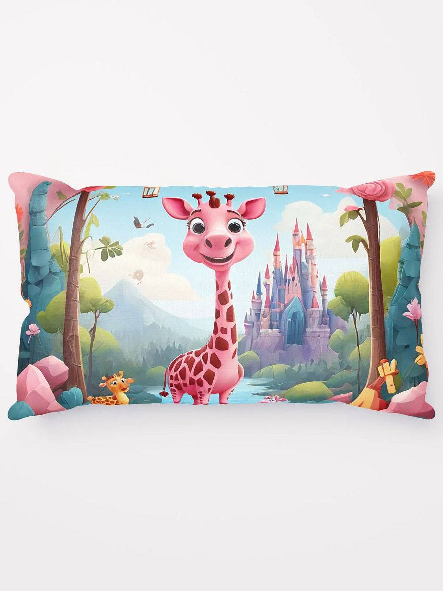 pink giraffe with flower and book product image (13)