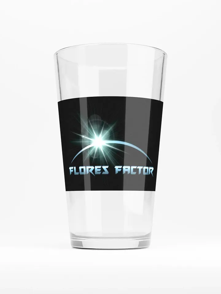 Flores Factor Pint Glass product image (1)