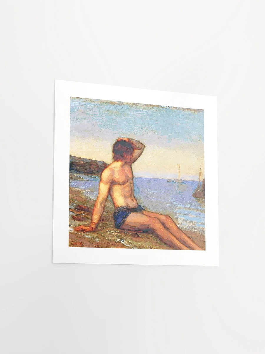 Waiting For His Ship To Come In - Print product image (3)