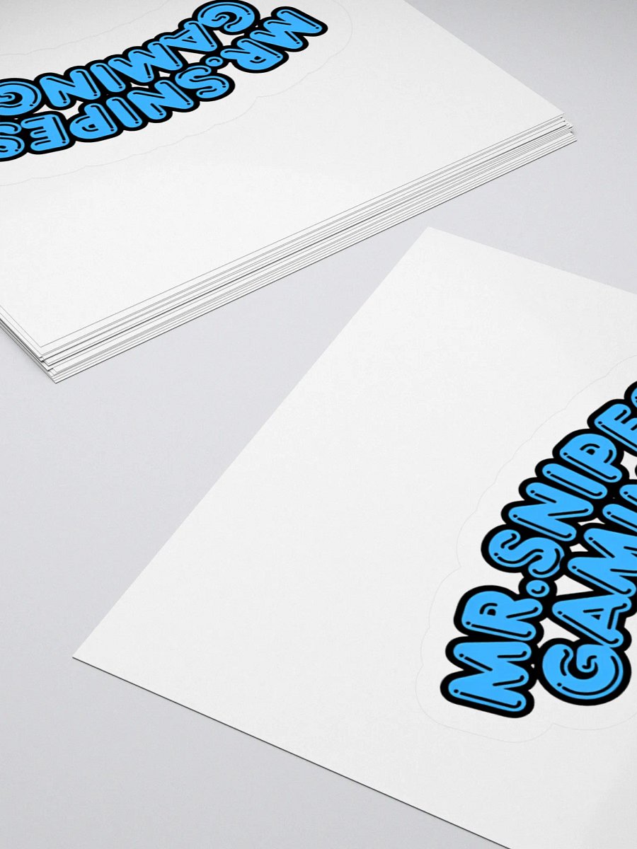 Kiss Cut Stickers - Mr.SnipesGaming product image (11)
