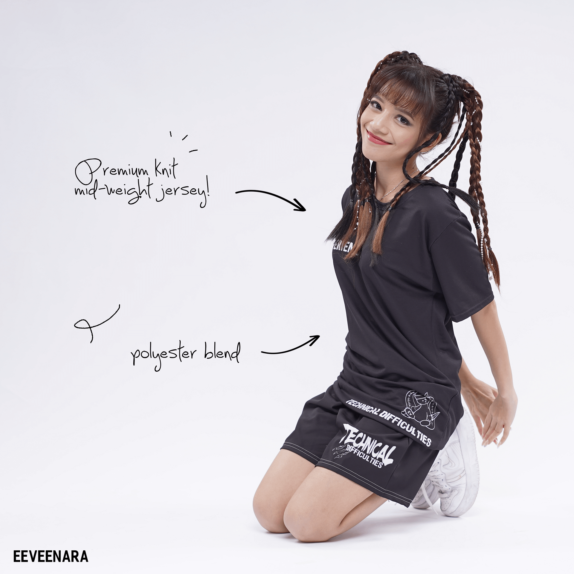 EXPERIENCING TEE - [BLACK] product image (4)