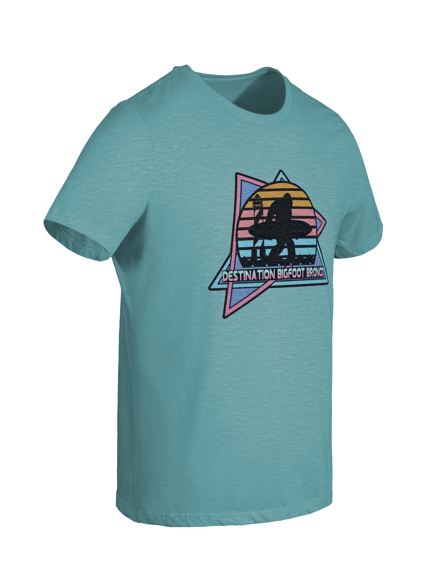 Destination Bigfoot Bronco Retro-Inspired Bella+Canvas Women's Supersoft Relaxed-fit T-Shirt (Multiple Color Options) product image (114)