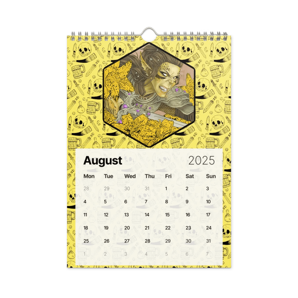 BG3 2025 Calendar - rainbow product image (2)