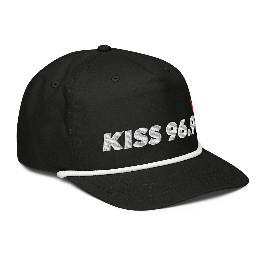 Kiss 969 Logo embroidered black hat product image (4)