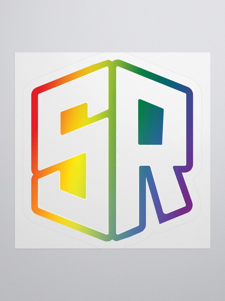 Rainbow Logo Sticker product image (3)