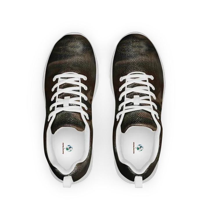 Earth Wave Camouflage Pattern Men's Athletic Shoes product image (1)
