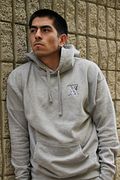 AVI Mini Logo Hoodie product image (1)