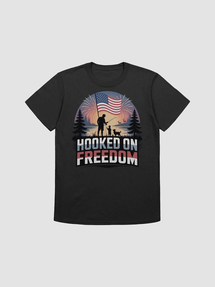 Freedom Fishing Unisex T-Shirt product image (5)