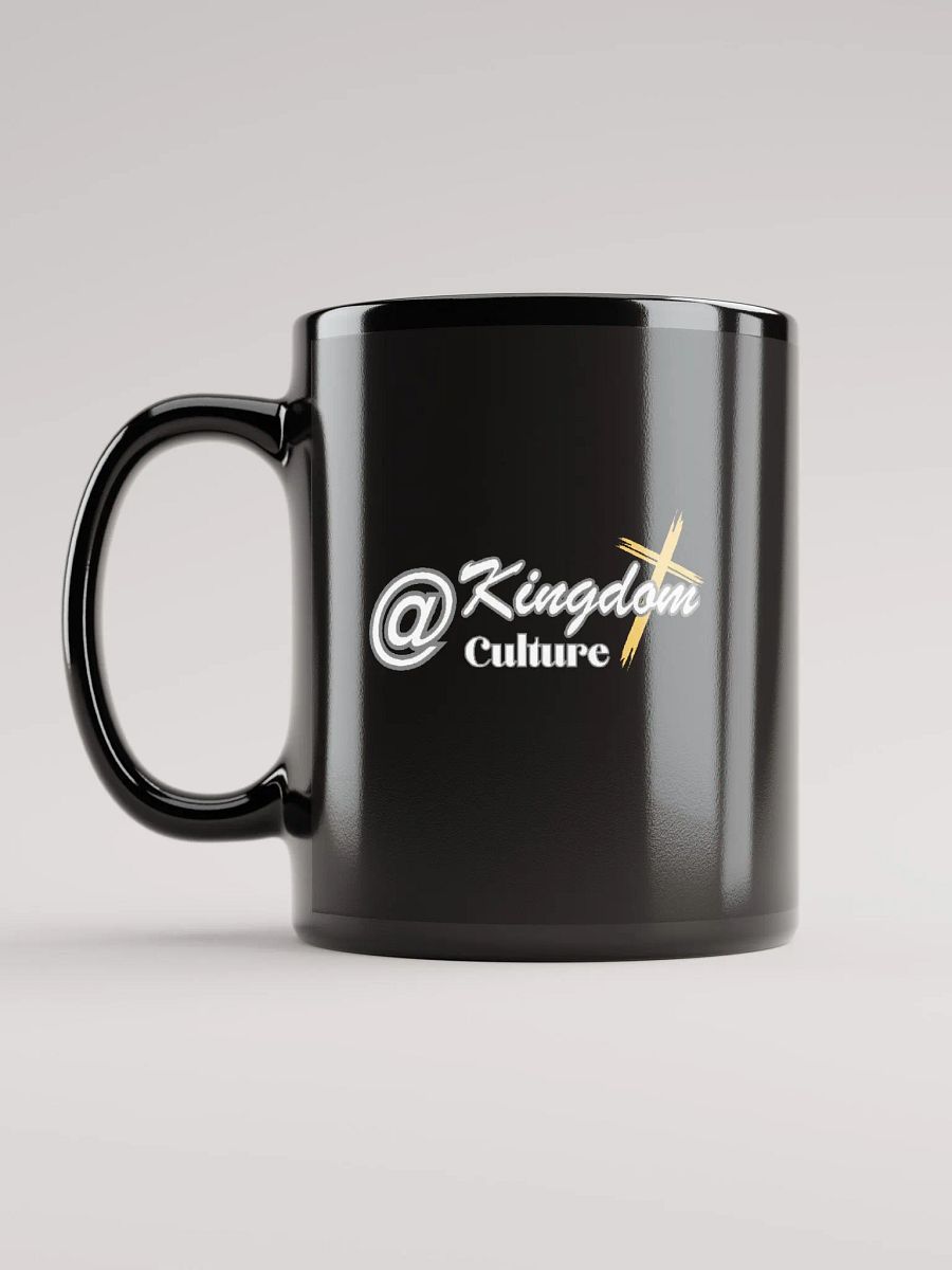 Royal Crowned Black Glossy Mug product image (11)