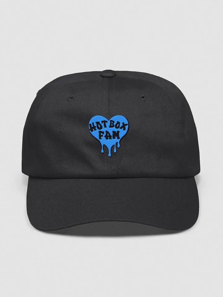 HOT BOX FAM SOLID BLUE LOGO EMBROIDERY DAD HAT product image (3)