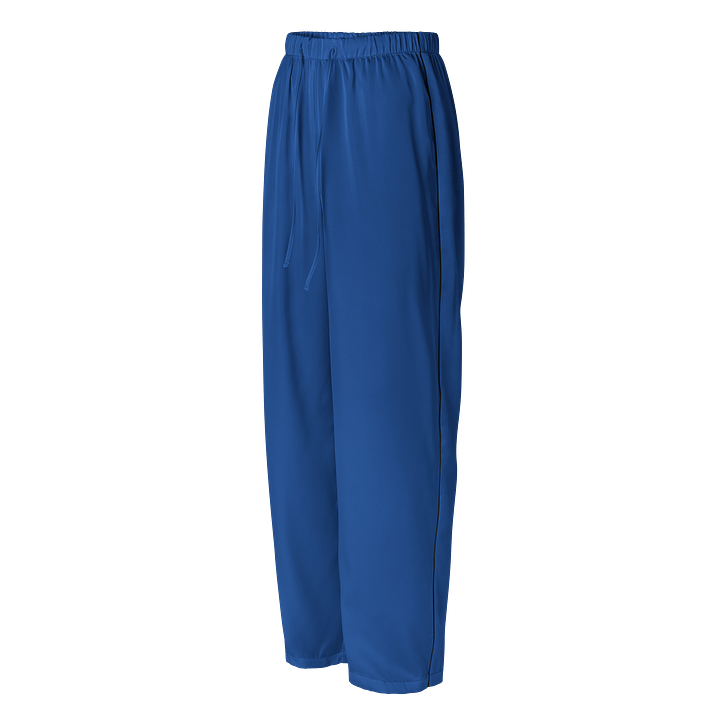 Midnight Veil Designs Dark Cerulean Blue Gothic Pyjama Pants - All-Over Print Women's product image (1)