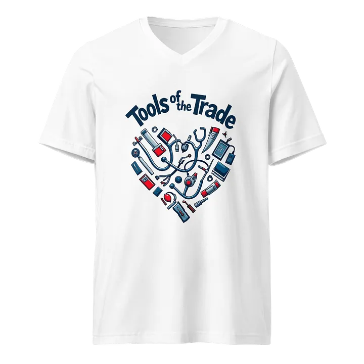 Heartbeat Tools V-Neck T-Shirt product image (1)