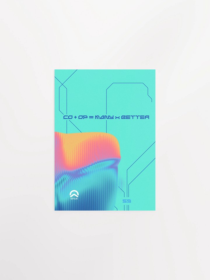 Onux - Orbinary - Poster | Co-operands - Co + Op = Many x Better product image (2)