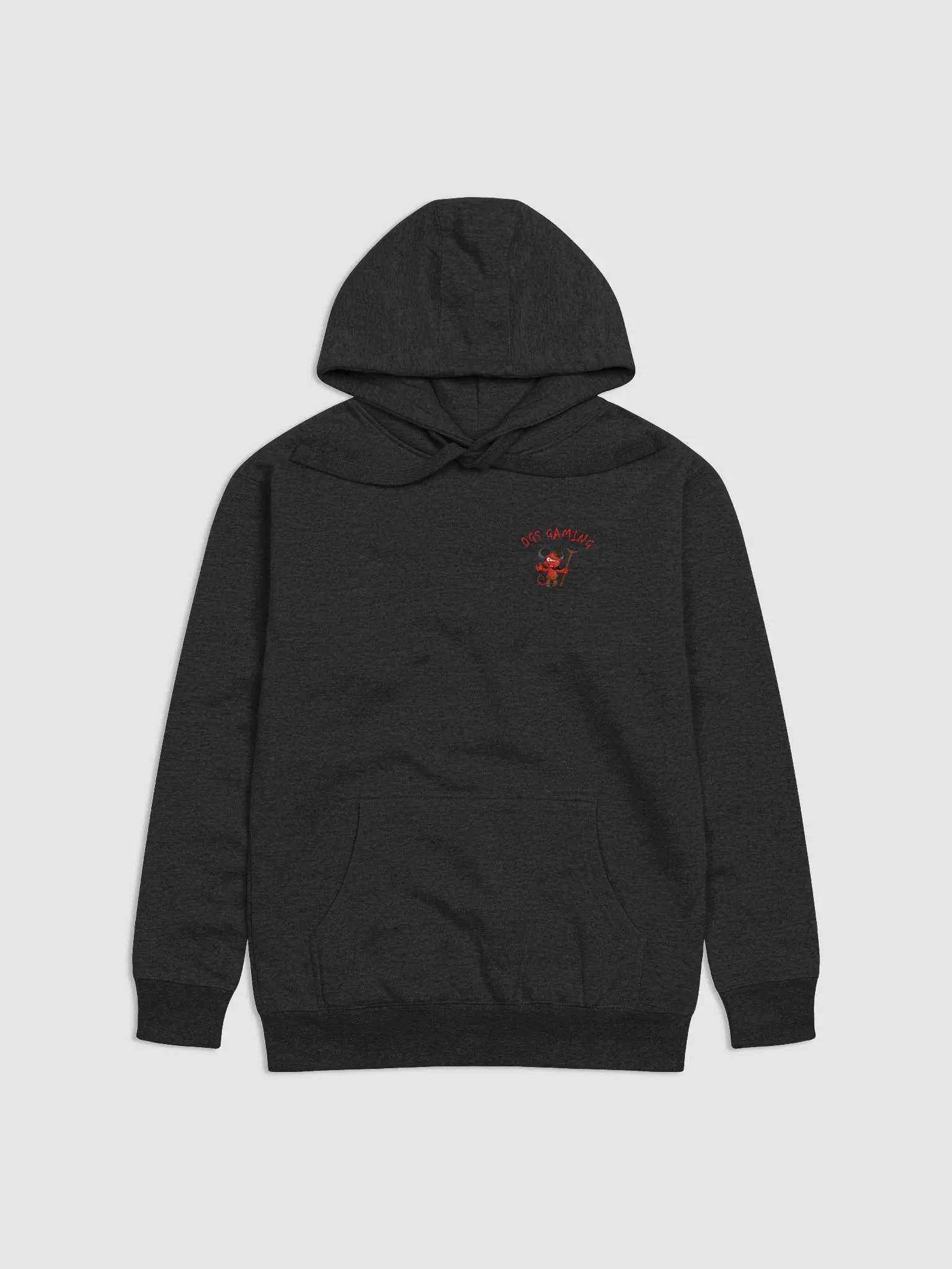 DGS hoodie with logo on back and front only product image (1)
