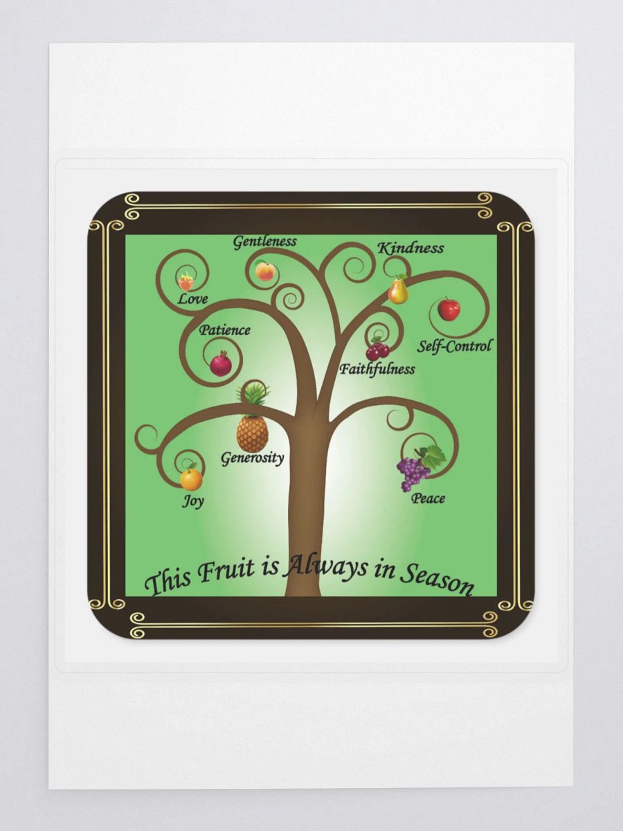 Fruit of Spirit Affirmations Sticker Sheet product image (3)
