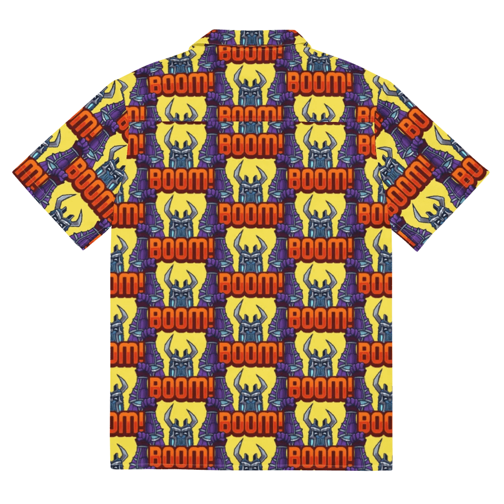 Straightedge Monster BOOM! Hawaiian Tee product image (11)