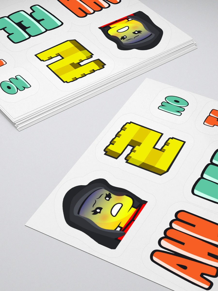 BrickinTwogether Sticker Sheet product image (8)