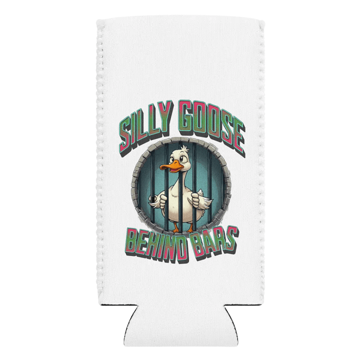 Silly Goose Behind Bars Can Cooler product image (2)