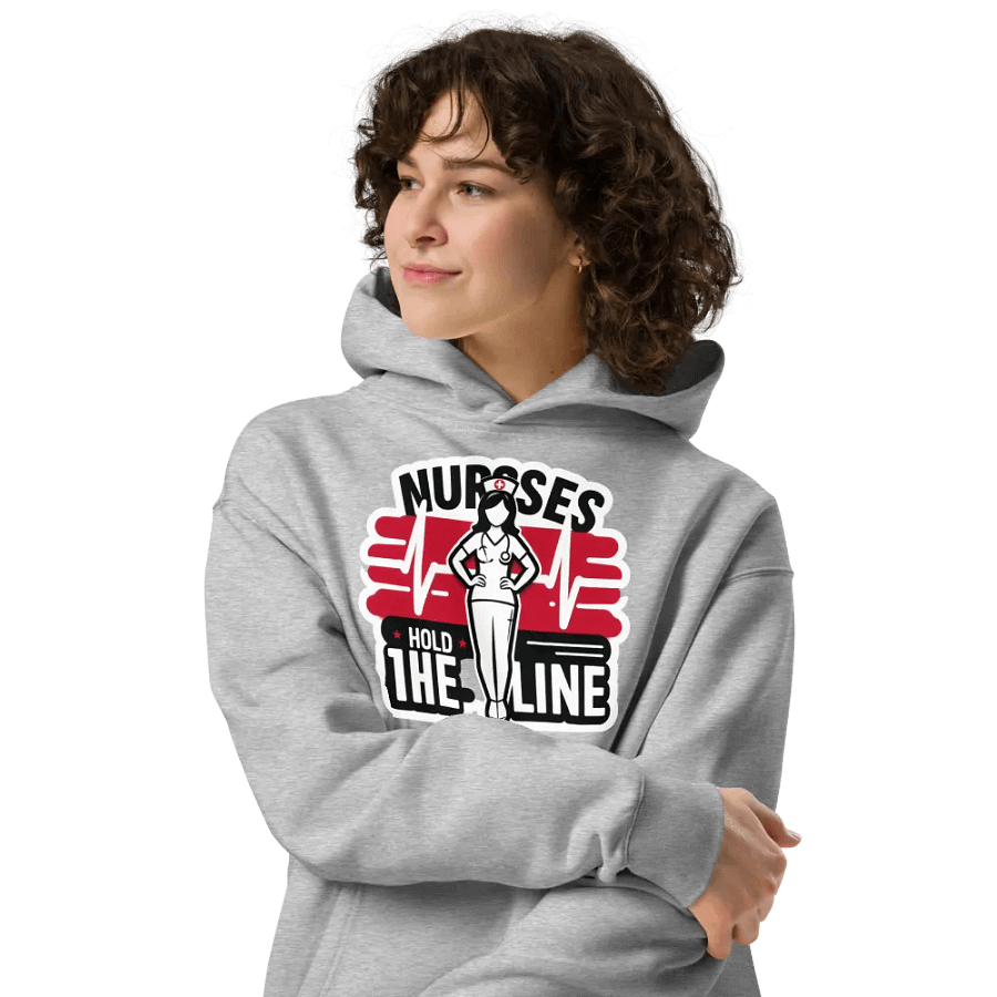 Nurse's Heartbeat Oversized Hoodie product image (34)