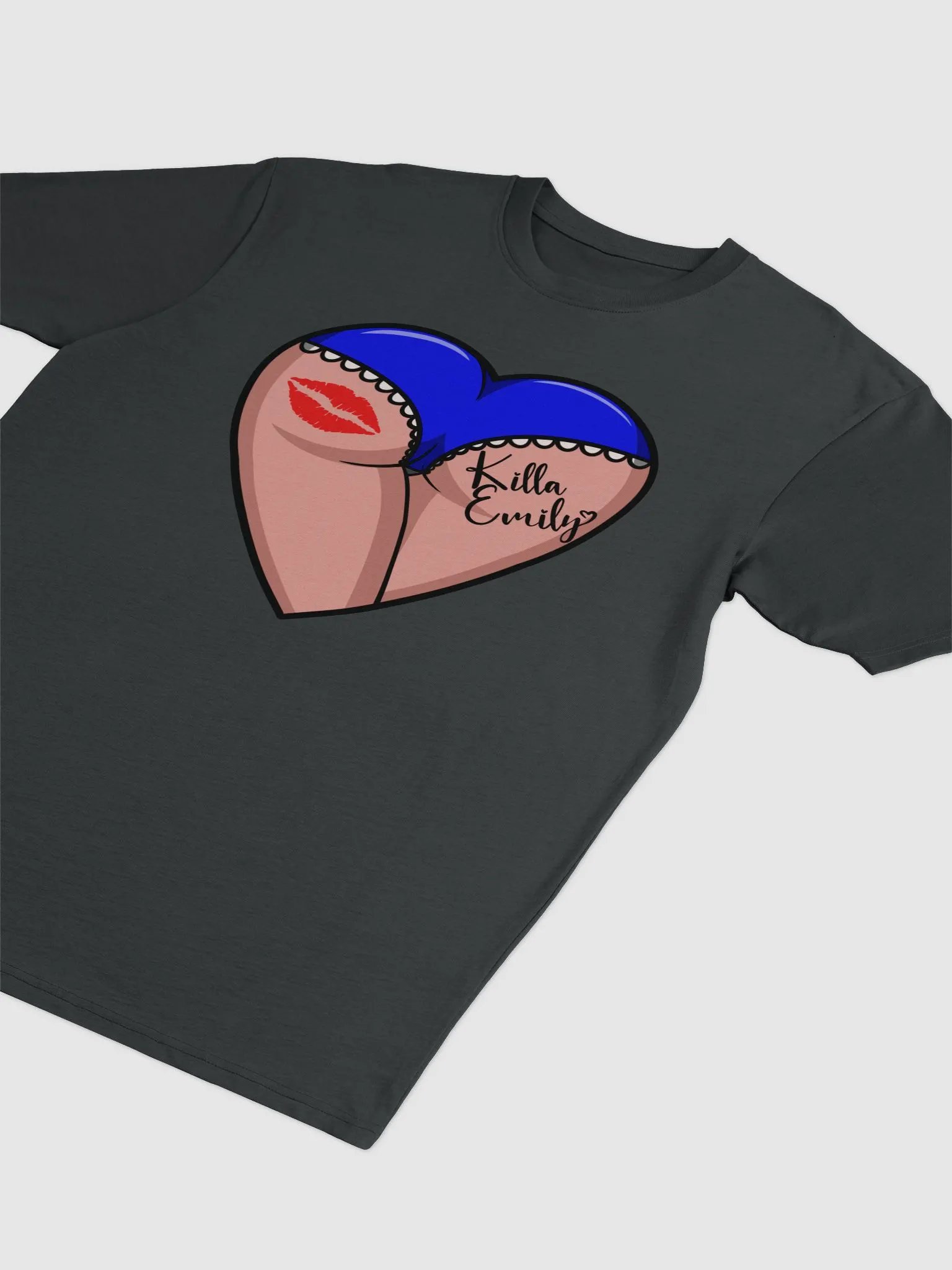 BLUE HEART BUTT TEE product image (3)