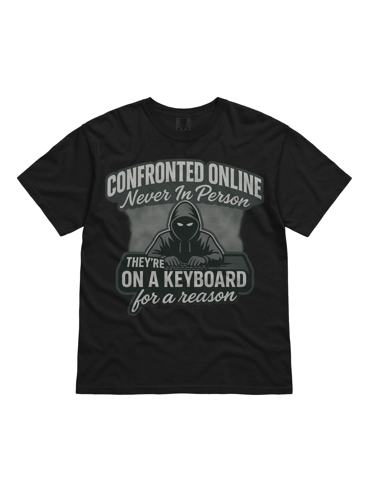Keyboard Warrior Comfort Tee product image (5)