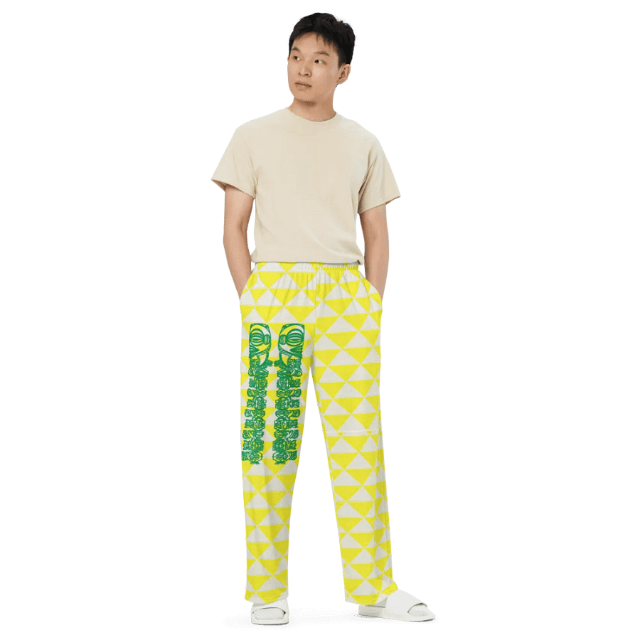 Spiral TIKI Unisex Wide-Leg Pants product image (6)