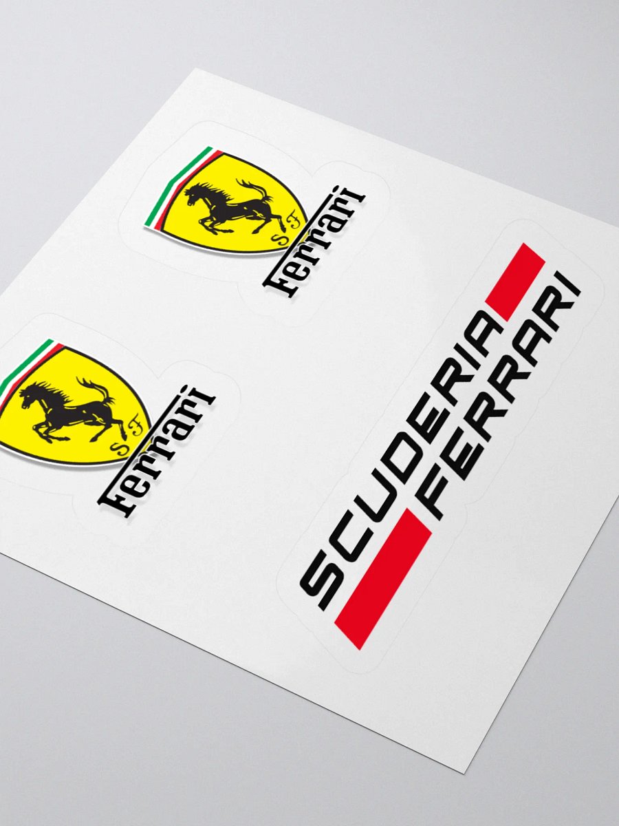 Ferrari Logo Sticker Set product image (7)